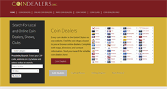 Desktop Screenshot of coindealers.org